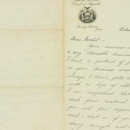 Letter: 1931 October 15