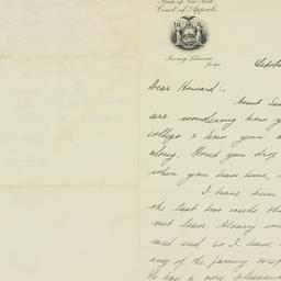 Letter: 1931 October 12