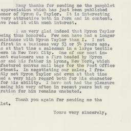 Letter: 1956 April 27