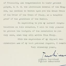 Letter: 1946 April 30