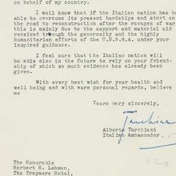 Letter: 1946 March 26
