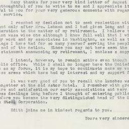 Letter: 1956 September 1