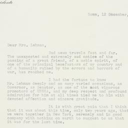 Letter: 1963 December 12