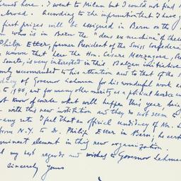 Letter: 1961 October 19