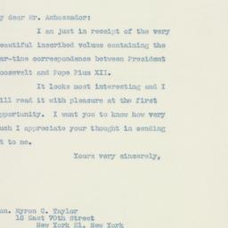 Letter: 1947 May 27
