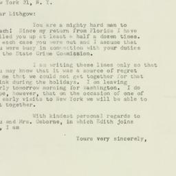 Letter: 1952 December 29