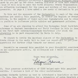 Letter: 1955 April 5