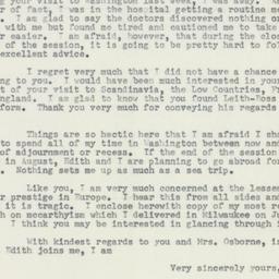 Letter: 1953 July 6