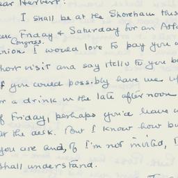 Letter: 1954 November 16