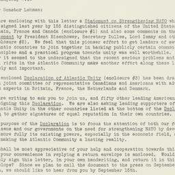 Letter: 1954 September 3