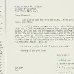 Letter: 1953 October 8