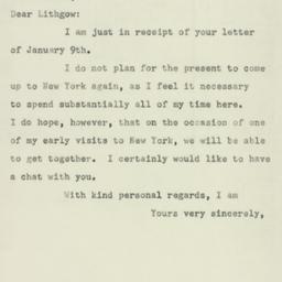 Letter: 1953 January 12