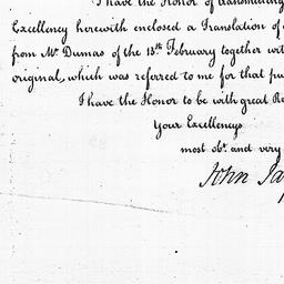[Document, 1785 May 10]