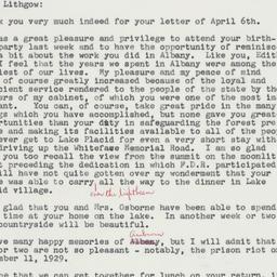 Letter: 1962 April 10