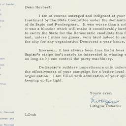 Letter: 1960 June 20