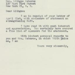 Letter: 1953 April 24