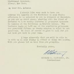Letter: 1932 September 29