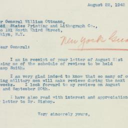 Letter: 1942 August 22