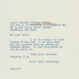 Letter: 1941 May 5