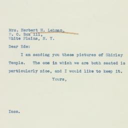 Letter: 1938 July 13