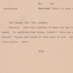 Letter: 1944 March 17