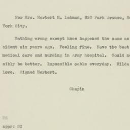 Letter: 1944 March 19