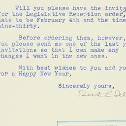 Letter: 1940 December 29