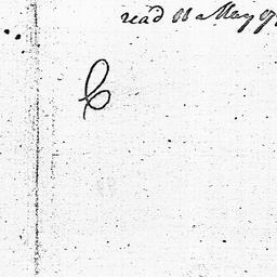 [Document, 1785 May 10]