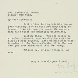 Letter: 1933 March 31