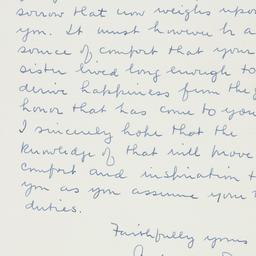 Letter: 1932 December 30