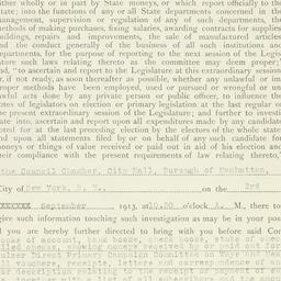 Administrative Record: 1913...