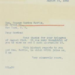 Letter: 1942 August 24