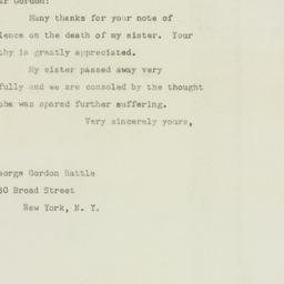 Letter: 1948 July 30