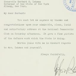 Letter: 1941 March 10