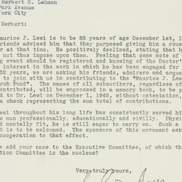 Letter: 1945 November 2