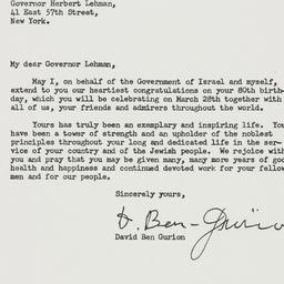 Letter: 1958 March 9