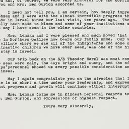 Letter: 1959 May 6