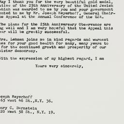 Letter: 1962 December 31