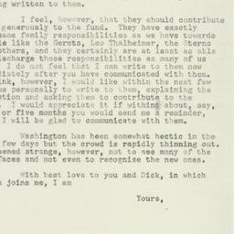 Letter: 1953 January 22