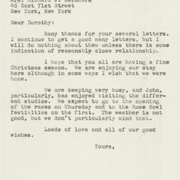 Letter: 1946 December 23