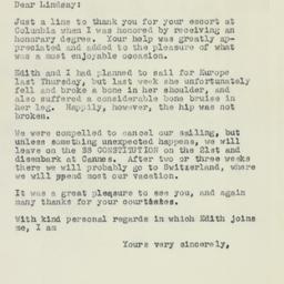 Letter: 1958 June 14