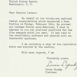 Administrative Record: 1953...