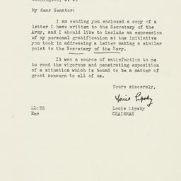 Letter: 1952 February 12