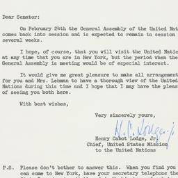 Letter: 1953 February 3
