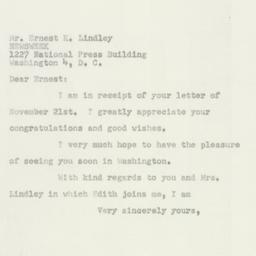 Letter: 1950 December 4