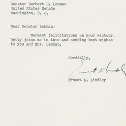 Letter: 1950 November 21