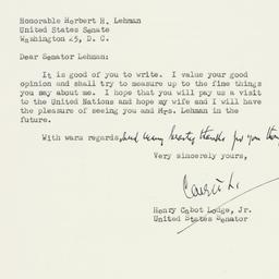 Letter: 1952 December 5