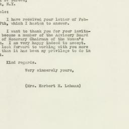 Letter: 1947 March 4