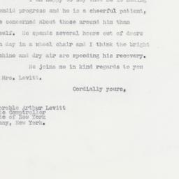 Telegram: 1963 February 24