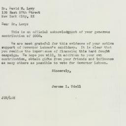 Letter: 1949 October 21